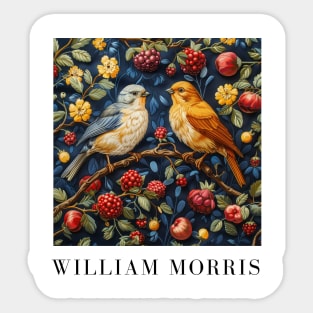 William Morris "Birds Party" Sticker